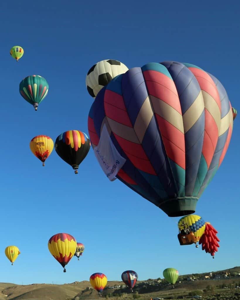 Reno Hot Air Balloon Mass Ascension