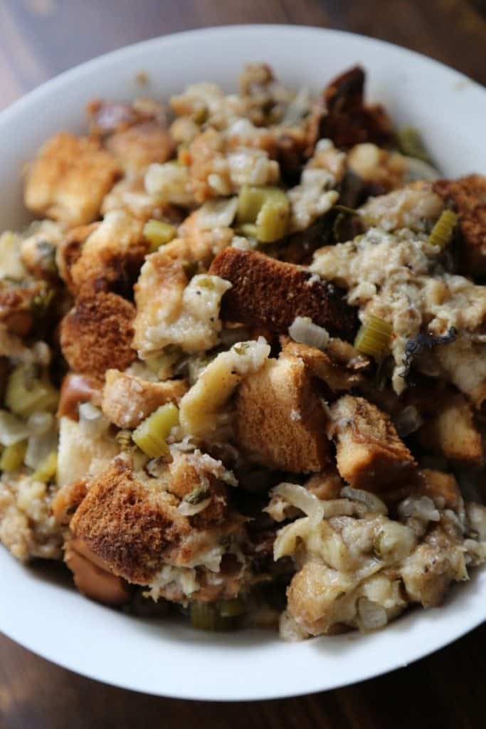 Crock Pot Stuffing Recipe perfect for Thanksgiving!