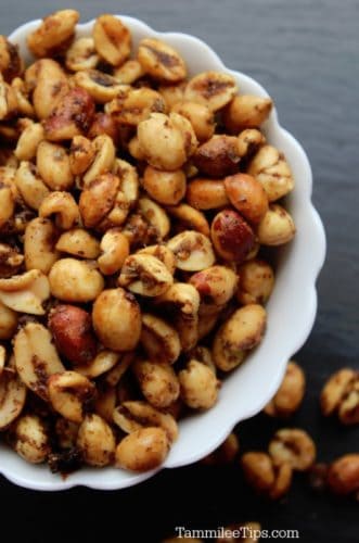 Spicy Crock Pot Chili Nuts