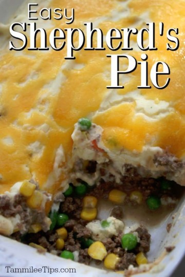 Super easy Shepherds Pie Recipe