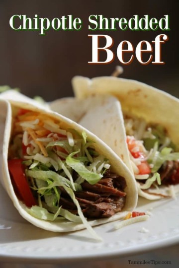 Crock Pot Chipotle Shredded Beef