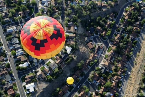 Up Up and Away at the Reno Hot Air Balloon Festival