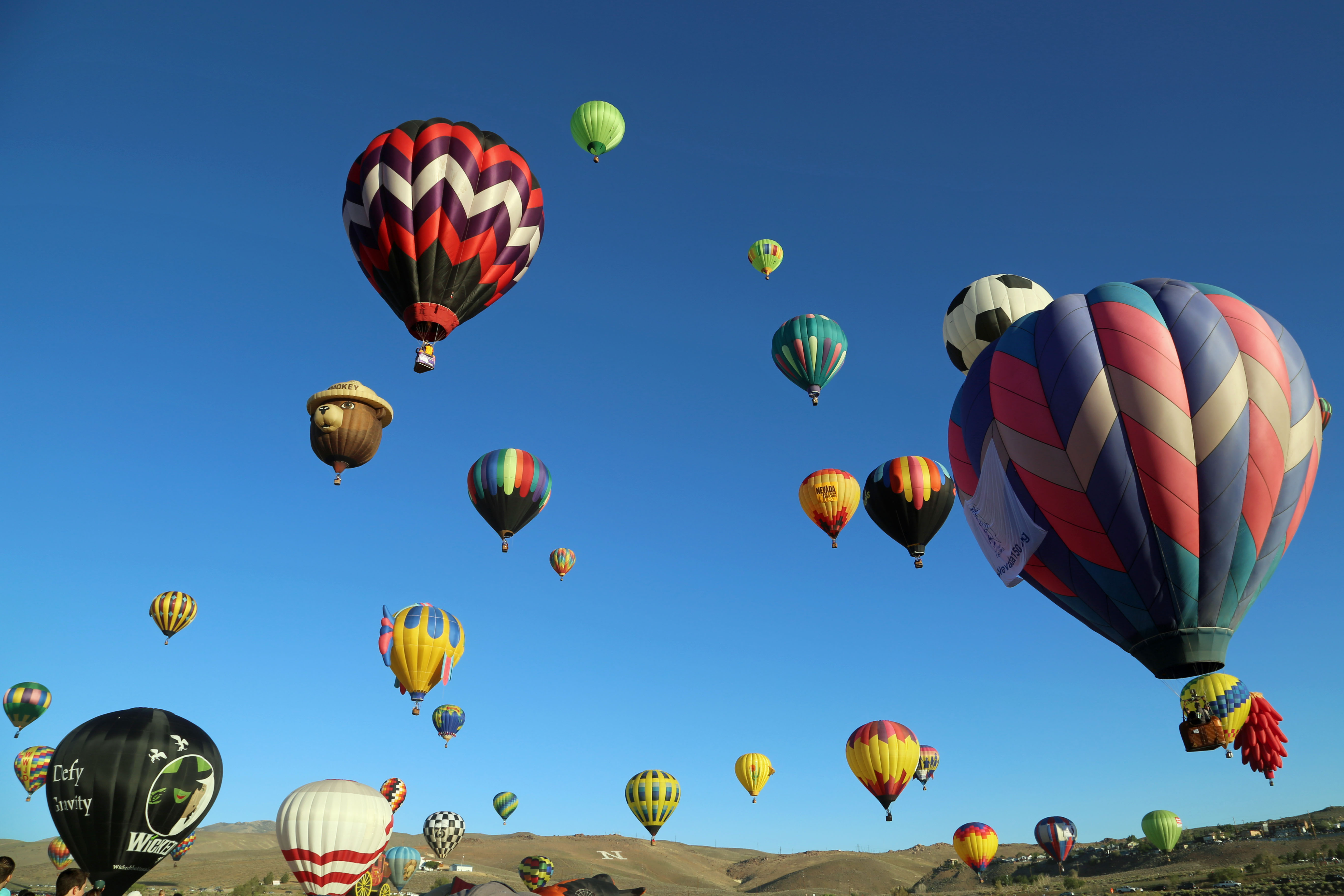 Reno Hot Air Balloon Mass Ascension