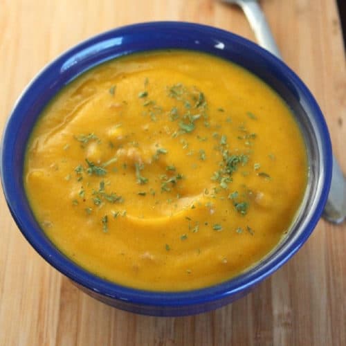 Butternut Squash Soup With Sausage Recipe