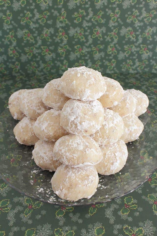 Snowball Cookies Also Known As Mexican Wedding Cookies