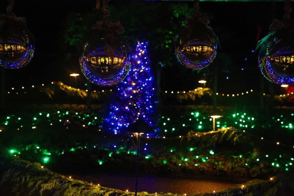 Butchart Gardens Victoria  BC  Holiday  Light Display