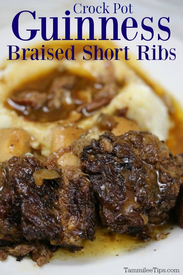 Easy Crock Pot Guinness Braised Short Ribs Recipe 