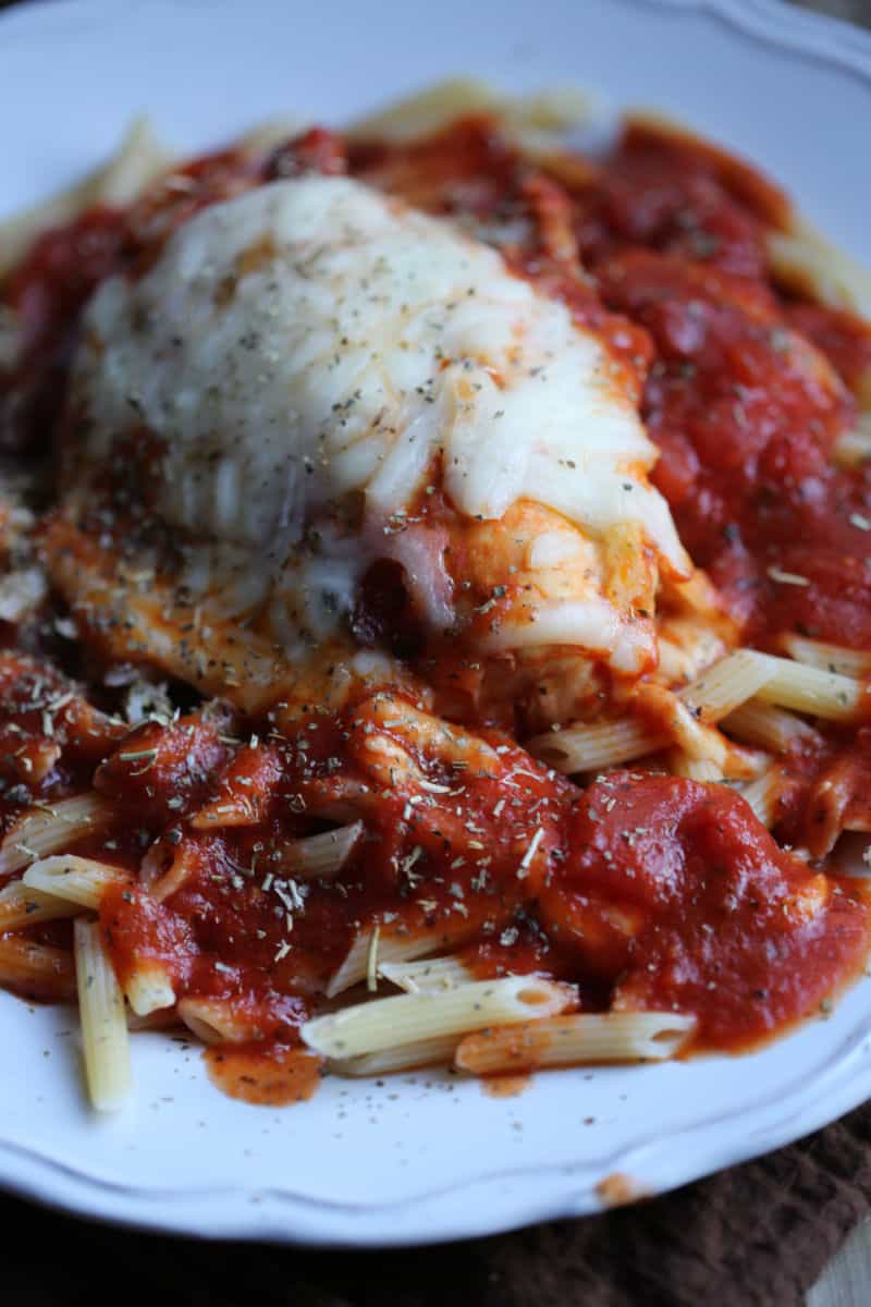 Easy Chicken Parmesan Crock Pot Recipe - Tammilee Tips