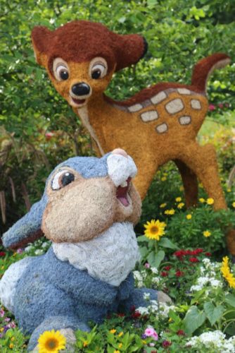 Classic Disney Topiary at the Epcot Flower and Garden Festival