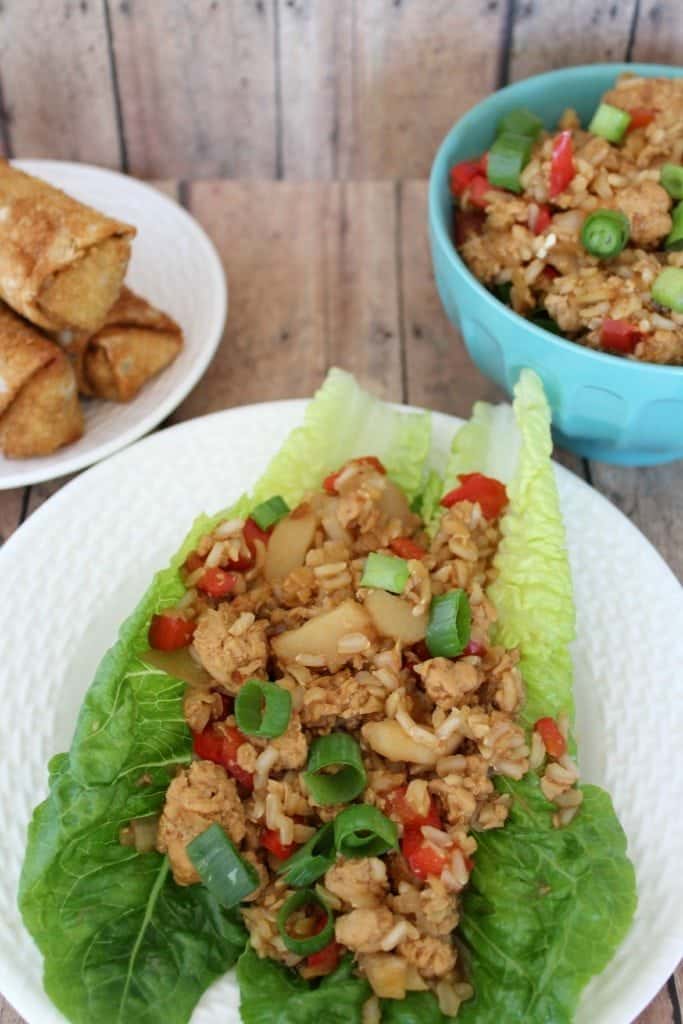 Crock Pot Asian Chicken Lettuce Wraps Recipe