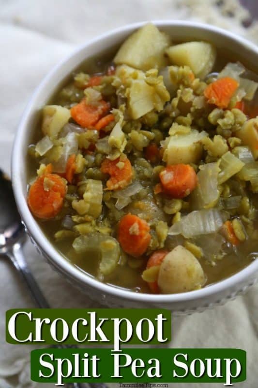 Crockpot Split Pea Soup - Recipes That Crock!