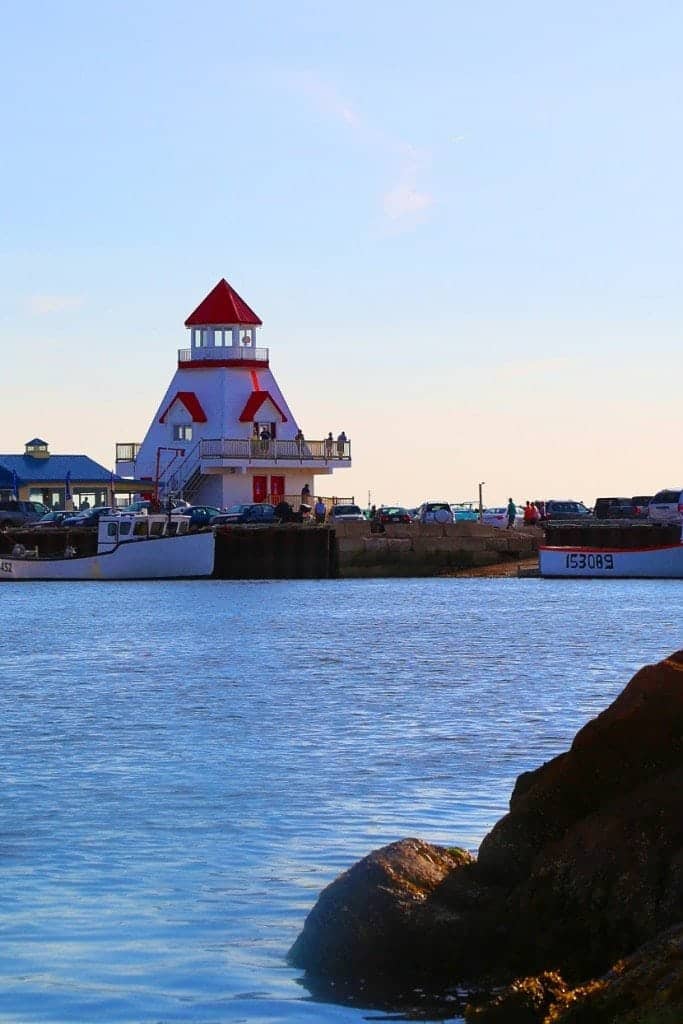 Enjoying the lobster tales experience on Shediac Bay Cruises