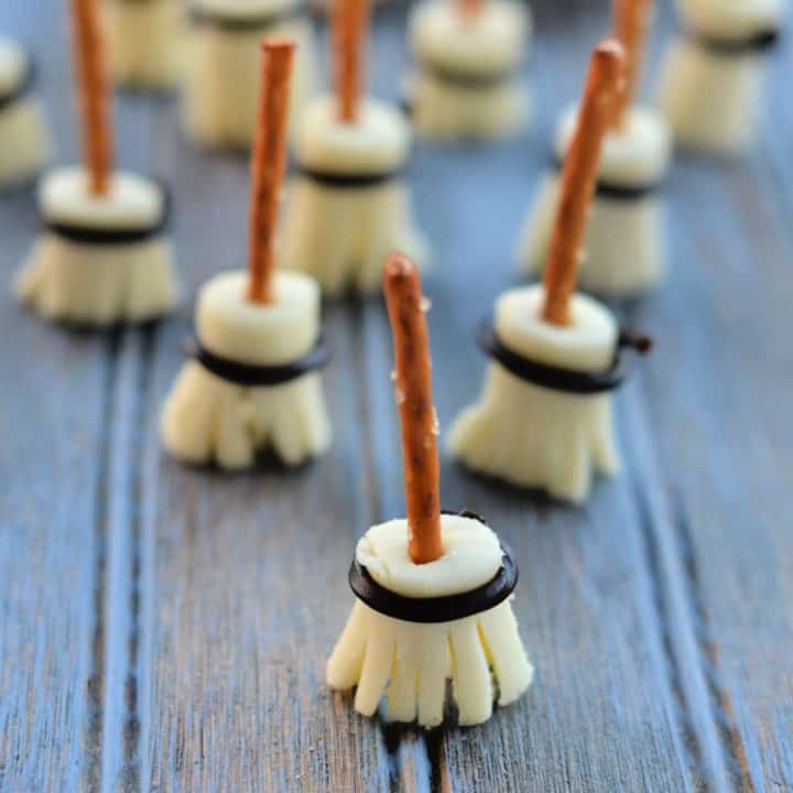 Witches Broom Sticks are a great Halloween snack!