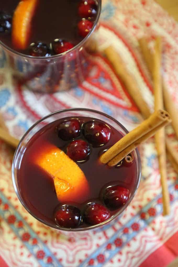 Slow Cooker Crock Pot Mulled Wine Recipe - Tammilee Tips