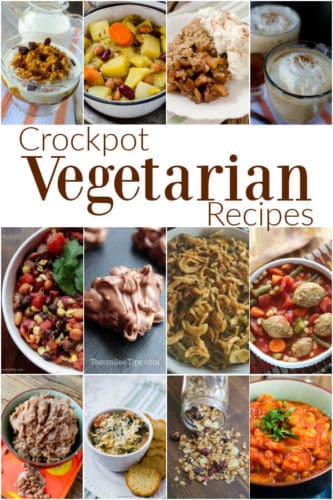 40+ Easy Vegetarian Crockpot Recipes - Tammilee Tips