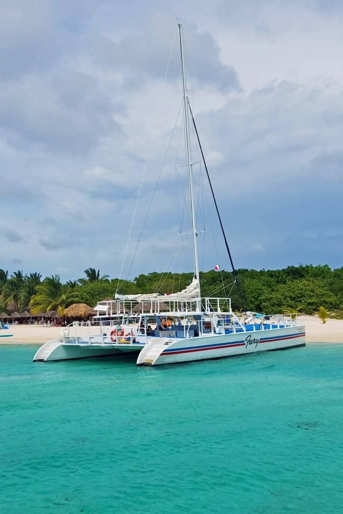 deluxe beach catamaran sail & snorkel