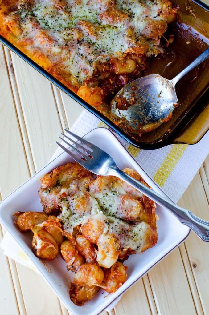 Cheesy Gnocchi Casserole Recipe - Tammilee Tips