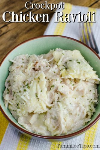 Crock Pot Chicken Ravioli Casserole Recipe - Tammilee Tips