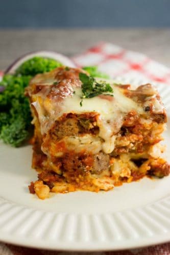 Easy Slow Cooker Crockpot Lasagna Recipe - Tammilee Tips