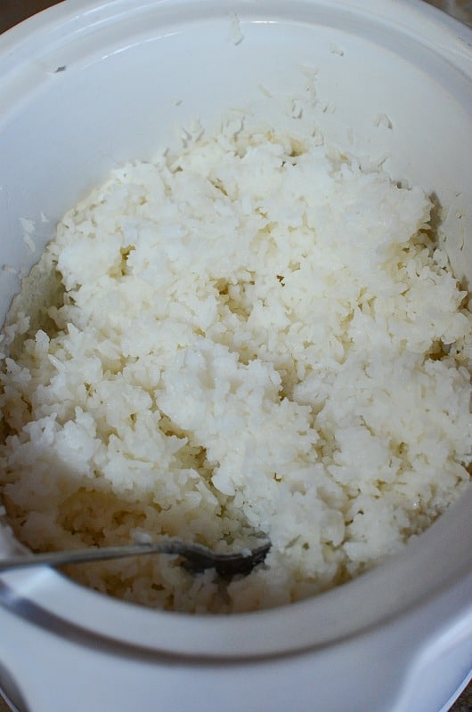 How to make Crock Pot Rice - Tammilee Tips