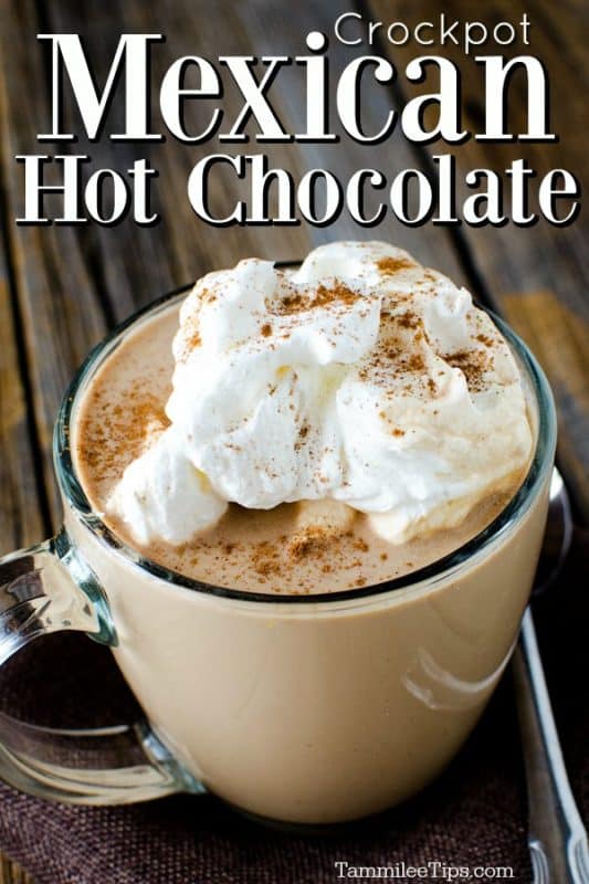 Crock Pot Mexican Hot Chocolate Recipe Tammilee Tips