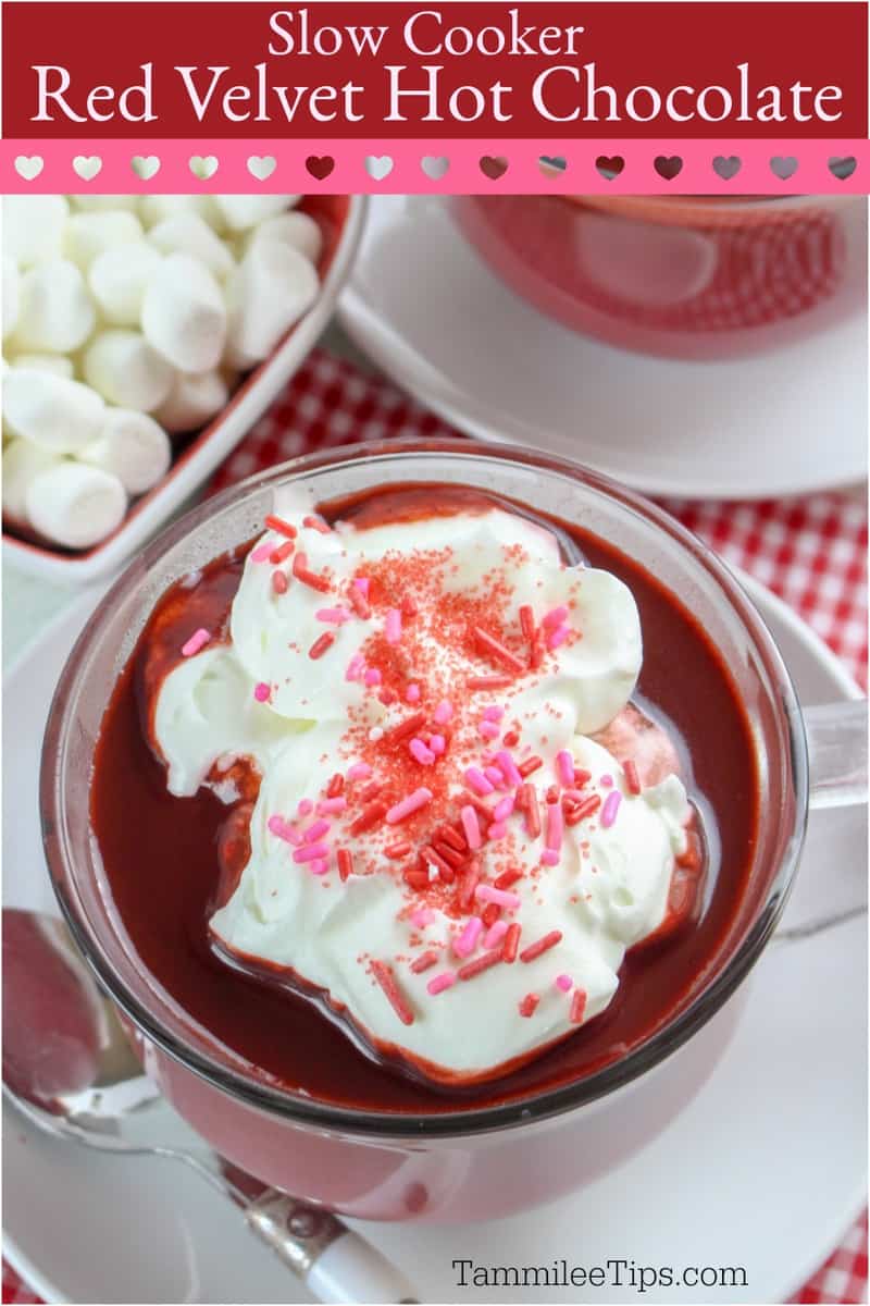 Crockpot Red Velvet Hot Chocolate Tammilee Tips