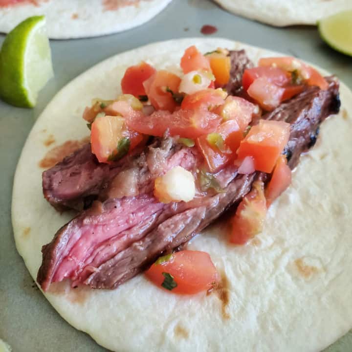 Carne Asada Street Tacos Recipe - Tammilee Tips