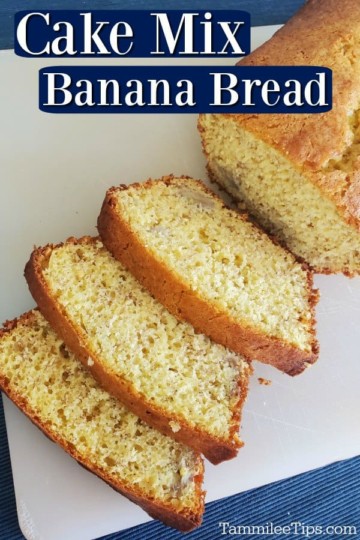 Cake Mix Banana Bread Recipe {Video} - Tammilee Tips