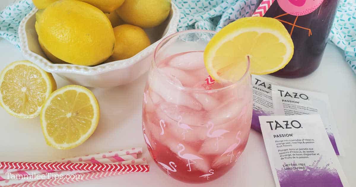 Copycat Starbucks Passion Tea Lemonade Recipe - Tammilee Tips