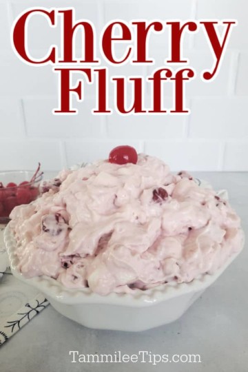 Cherry Fluff Salad Recipe - Tammilee Tips