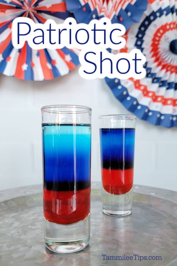 Red White and Shot Recipe - Tips