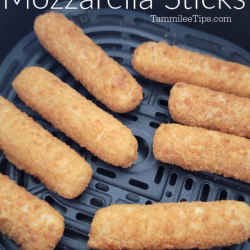 Air Fryer Frozen Mozzarella Sticks - Tammilee Tips