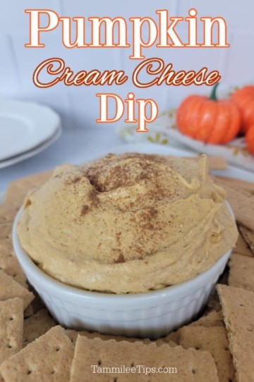 Pumpkin Cream Cheese Dip Recipe - Tammilee Tips