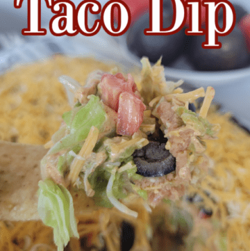 7 Layer Taco Dip Recipe - Tammilee Tips