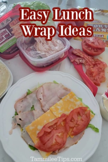 Easy Lunch Wraps Ideas Tammilee Tips   Easy Lunch Wrap Ideas 360x540 