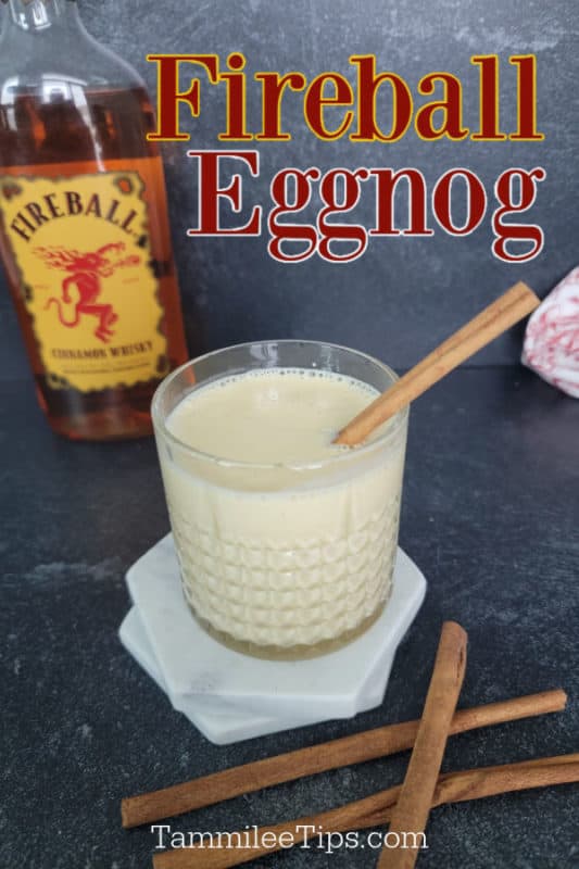 Fireball Eggnog - Shake Drink Repeat
