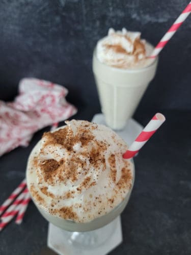 Easy Eggnog Shake Recipe (3 Ingredients) - Tammilee Tips