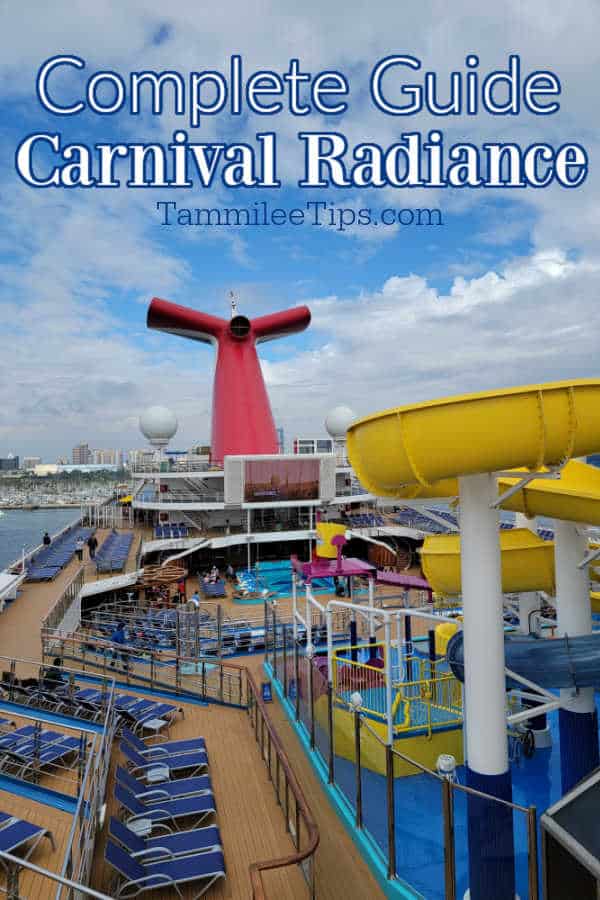 carnival radiance cruise tracker