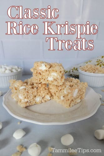 BEST Rice Krispie Treats Recipe You'll Ever Try! - Tammilee Tips