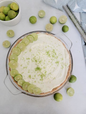 No Bake Key Lime Pie - Tammilee Tips