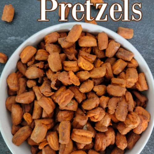 Spicy Buffalo Pretzels - Tammilee Tips