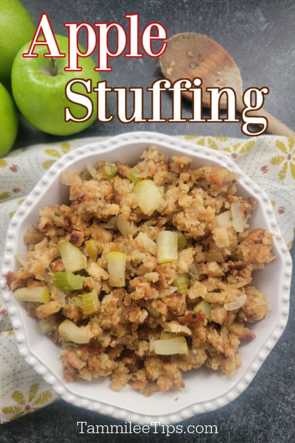 Easy Apple Stuffing Recipe - Tammilee Tips