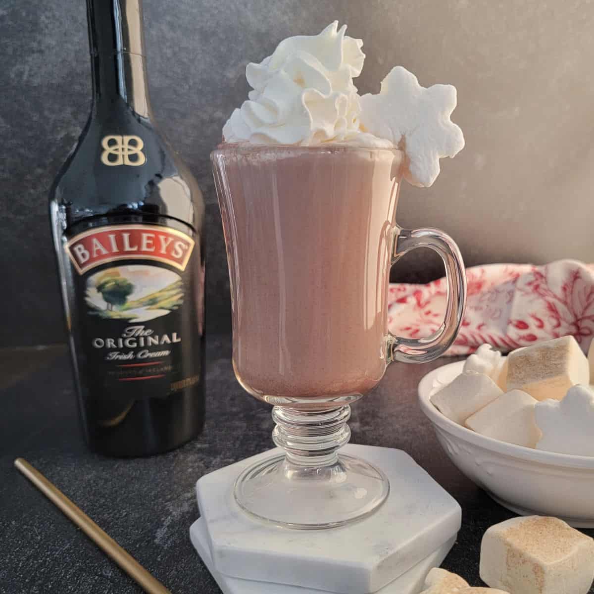 Baileys Hot Chocolate - Everyday Delicious