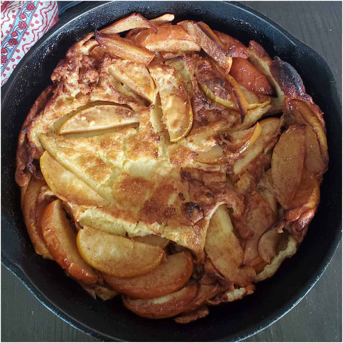 Big Apple Pancake for Two - Recipe Girl