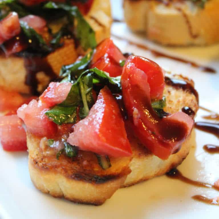 Super Easy Bruschetta Recipe