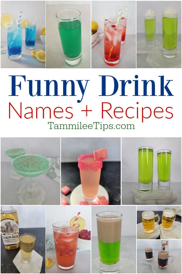 35 Funny Drink Names Cocktails And Mocktails Tammilee Tips