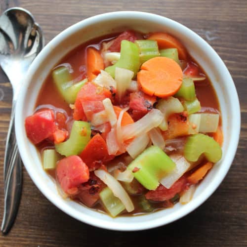 Easy Weight Watchers Vegetable Soup - Tammilee Tips